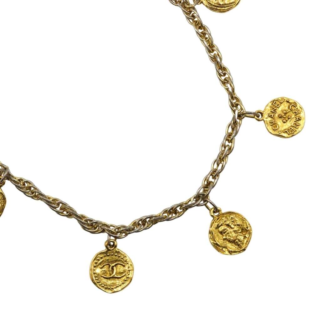 CHANEL Gold Logo Necklace - Picture 1 of 10